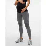 Kép 2/7 - Varrásmentes kismama leggings Mamalicious