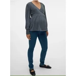 Kép 2/6 - Kismama farmernadrág Mamalicious Slim
