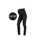Kép 1/6 - Kismama farmernadrág plus size fekete Love2Wait
