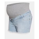 Kép 1/4 - Kismama farmer short, rövidnadrág Love2Wait 26 v.kék