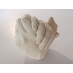 Kép 2/3 - XL Felnőtt dupla kéz szobor készítő készlet