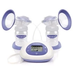 Kép 2/2 - 2 in 1 professzionális elektromos dupla mellszívó + 2 db 160 ml cumisüveg szett