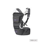Kép 2/6 - Clevamama 5 pozíciós ergonomikus babahordozó szürke