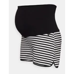 Kép 1/2 - Kismama short, rövidnadrág Love2Wait xs csíkos