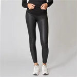 Kép 2/5 - Bőrhatású, nyomottmintás kismama Leggings Love2Wait