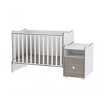 Kép 3/5 - Lorelli Trend PLUS kombi ágy 70x165 - White & Artwood