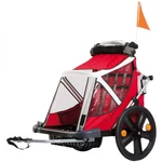 Kép 1/10 - Bellelli B-Travel biciklis utánfutó 32kg-ig - Red