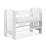Kép 1/5 - Klups Nati kiságy 60x120 - fehér & szürke