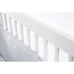 Kép 2/5 - Klups Nati kiságy 60x120 - fehér & szürke