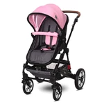 Kép 4/10 - Lorelli Lora SET babakocsi mózessé alakítható sport résszel - Candy Pink