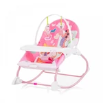 Kép 1/5 - Chipolino Enjoy rezgő-zenélő pihenőszék 9 kg-ig - Pink