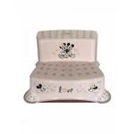 Kép 2/2 - Lorelli Disney mintás lépcsős fellépő - Mickey Minnie Love Light Pink