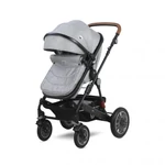 Kép 4/10 - Lorelli Lora SET babakocsi mózessé alakítható sport résszel - Cool Grey Elephant