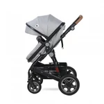 Kép 5/10 - Lorelli Lora SET babakocsi mózessé alakítható sport résszel - Cool Grey Elephant