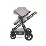 Kép 5/10 - Lorelli Alexa SET babakocsi mózessé alakítható sport résszel - Opaline Grey Elephants