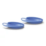 Kép 2/5 - Nuvita EasyEating tányér 2db - blue - 8451
