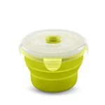 Kép 1/2 - Nuvita Összecsukható szilikon tányér 230ml - Zöld - 4466