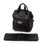Kép 2/7 - Chipolino babakocsira rögzíthető hátizsák - Black Leather