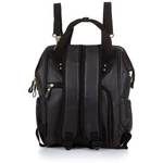 Kép 5/7 - Chipolino babakocsira rögzíthető hátizsák - Black Leather