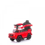 Kép 3/9 - Chipolino Mercedes Benz G350 bébitaxi tolókarral és kupolával - Piros