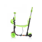 Kép 2/8 - Chipolino Kiddy Evo roller tolókarral - Green Graffiti