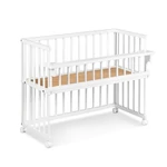 Kép 1/9 - Klups Piccolino kiságy 90x40 - fehér (bialy)
