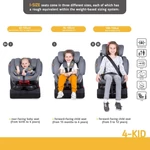 Kép 8/8 - Chipolino 4Kid autósülés I-Size 40-150cm - Humus