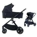 Kép 1/10 - Espiro Only Gel multifunkciós babakocsi fekete vázzal - 210 Stylish Black 