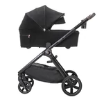 Kép 7/10 - Espiro Only Gel multifunkciós babakocsi fekete vázzal - 210 Stylish Black 