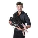 Kép 4/5 - Chipolino Comfy kenguru - Black/pink