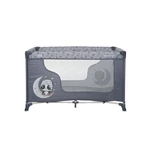 Kép 2/3 - Lorelli Moonlight 1 fix utazóágy - Cool Grey Pandas