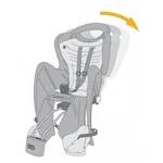 Kép 2/2 - Bellelli Mr Fox Relax B-Fix bicikliülés 22kg-ig - Dark Grey