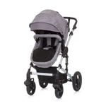Kép 3/10 - Chipolino Camea babakocsi mózessé alakítható sport résszel - Graphite