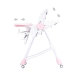 Kép 4/7 - Chipolino Bambino multifunkciós etetőszék - Rose Water