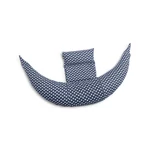 Kép 2/10 - Nuvita Dreamwizard terhességi és szoptatós párna -Blue Rhombus - 7200