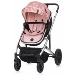 Kép 3/8 - Chipolino Enigma babakocsi mózessé alakítható sport résszel - Rose water