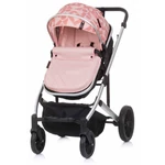 Kép 4/8 - Chipolino Enigma babakocsi mózessé alakítható sport résszel - Rose water