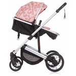 Kép 6/8 - Chipolino Enigma babakocsi mózessé alakítható sport résszel - Rose water