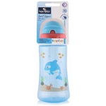 Kép 1/2 - Baby Care Ocean szívószálas sportitató 330 ml - blue