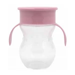 Kép 1/2 - Baby Care 360 itatópohár fogantyúval - pink