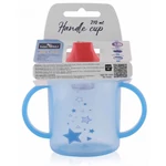 Kép 2/2 - Baby Care itatópohár fogantyúval 210ml alacsony - blue