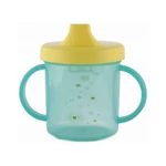 Kép 1/2 - Baby Care itatópohár fogantyúval 210ml alacsony - green