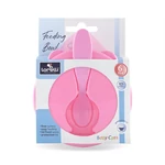 Kép 3/3 - Baby care etető tál + kanál - pink