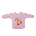 Kép 1/2 - Baby Care hímzett hosszú ujjú előke - Girl