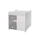 Kép 6/7 - Lorelli MiniMax kombi ágy 72x190 - White & Stone Grey