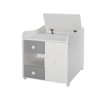 Kép 7/7 - Lorelli MiniMax kombi ágy 72x190 - White & Stone Grey