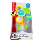 Kép 2/4 - Infantino Stay & Play Sunflower tapadókorongos készségfejlesztő játék