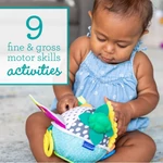 Kép 4/5 - Infantino plüss játék - Busy Lil Sensory Ball