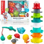 Kép 1/4 - Infantino Splish & Splash Bath Play Set fürdőjáték