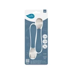 Kép 2/7 - Nuvita kanál és villa szett - Powder blue - 8472